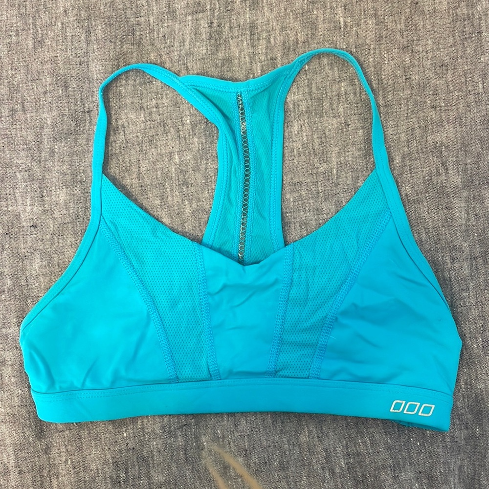 Lorna Jane turquoise sports bra